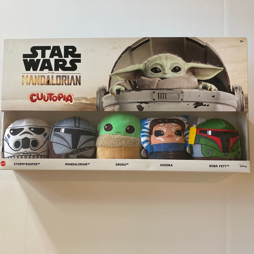 Star Wars Mandalorian Cuutopia - Set of 5 plush New